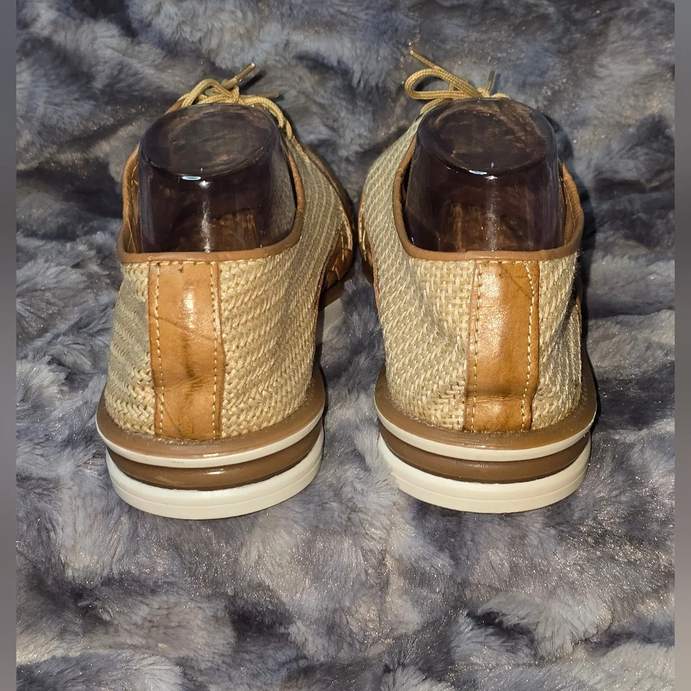 NWB Mexico en la Piel Handmade Leather and Jute Huarache Shoes Men‎ Size 8